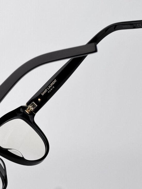 Saint Laurent Women’s Eyeglasses Black Cat Eye SLM108 002 NEW AUTHENTIC